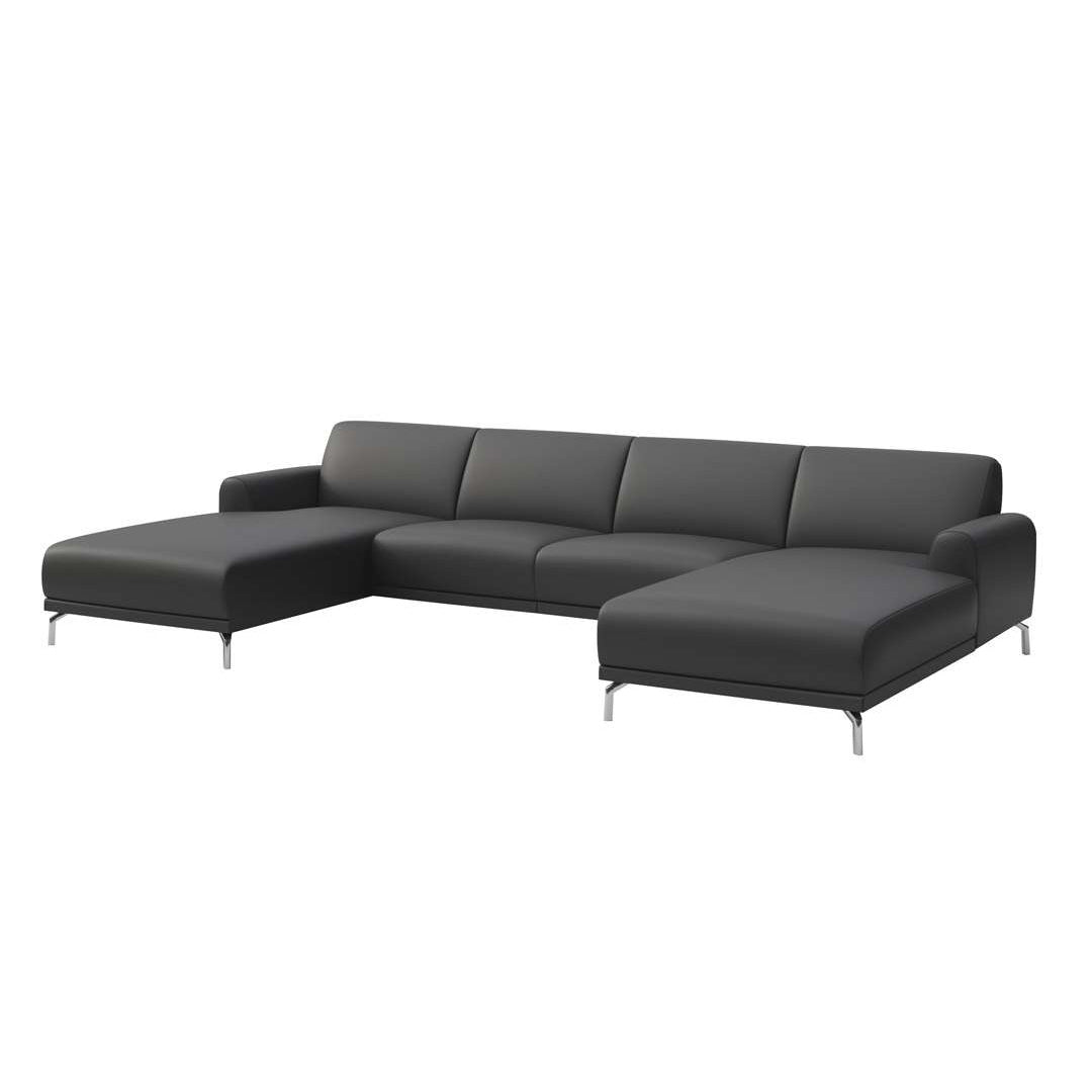 Puzo Panoramic Sofa - Leather