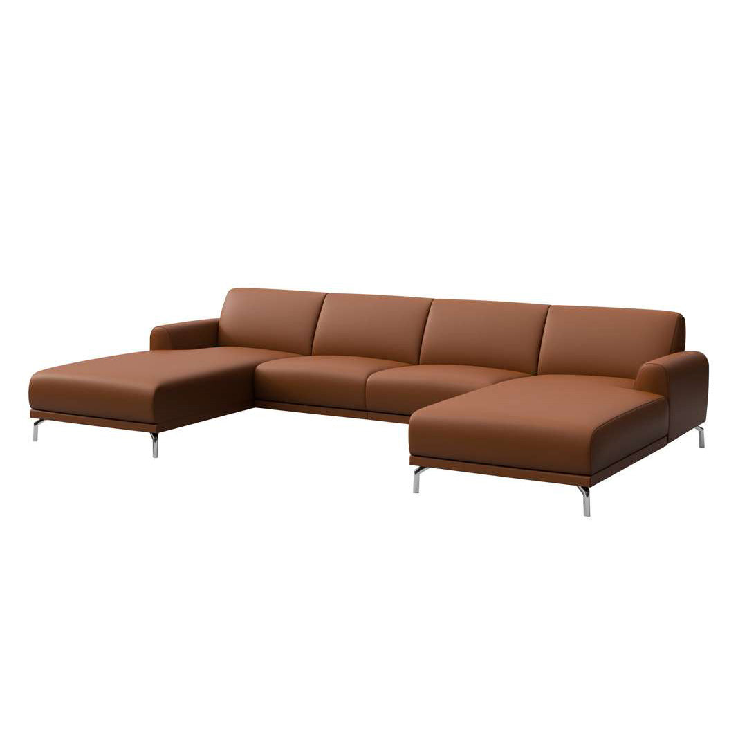 Puzo Panoramic Sofa - Leather